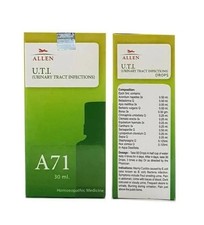 Allen's A71 Urinary Tract Infections UTI Drops 30ML Burning Foul Smell in Urine