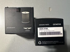 NEW OEM HYUNDAI GENESIS OIL FILTER (2 PACK) - 5.0 V8 ENGINE - SEE LIST