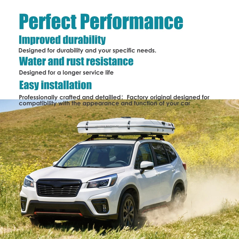 Front Bumper Plastic For 2022-2024 Subaru Forester W/O Park Assist Sensor Foto 3 de 4