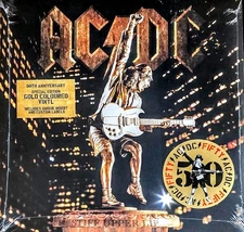 AC/DC STIFF UPPER LIP - GOLD COLORED VINYL LP " NEW, SEALED "