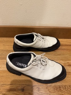 Купить camper shoes pix pink ankle boots lace up leather  display picture 3