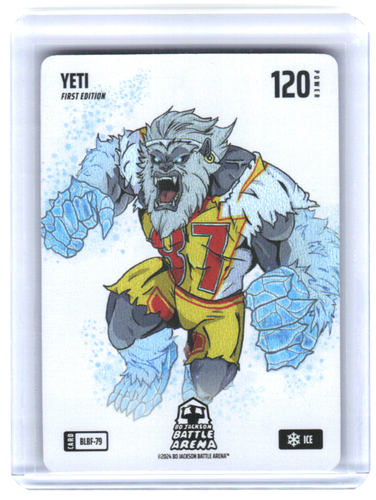 Bo Jackson Battle Arena - Yeti - Blizzard Battlefoil - Ice-#BLBF-79
