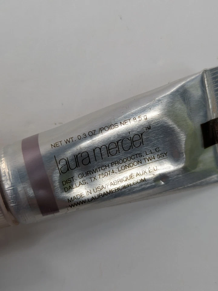 SO RARE😍Vntg Laura Mercier Metallic Créme Eye Color TITANIUM Blushing Face Tint - Image 3 of 4