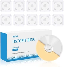 10 PCS Protective Ostomy Seal Rings 2mm – Moldable Hydrocolloid Barrier Seals