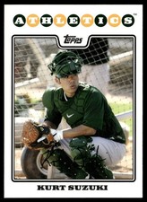 2008 Topps Kurt Suzuki Oakland Athletics #226