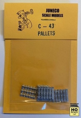 Juneco C-43 HO Shipping Pallets - 4/pkg