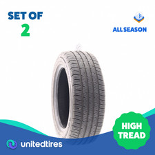Set Of 2 Used 20555r16 Bfgoodrich Advantage Control 91h - 932 Set Of 2 Used 20555r16 Bfgoodrich Advantage Control 91h - 932