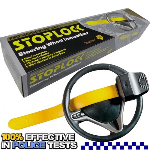 Car Van Steering Wheel lock Stoplock PRO Airbag OK Anti Theft Security. +M - Picture 4 of 17