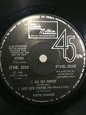 Stevie Wonder Saturn/All Day Sucker Rare Single EP 7