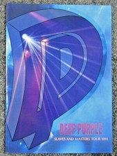 Deep Purple Tour Book Slaves & Masters 1991 Near Mint Condition !