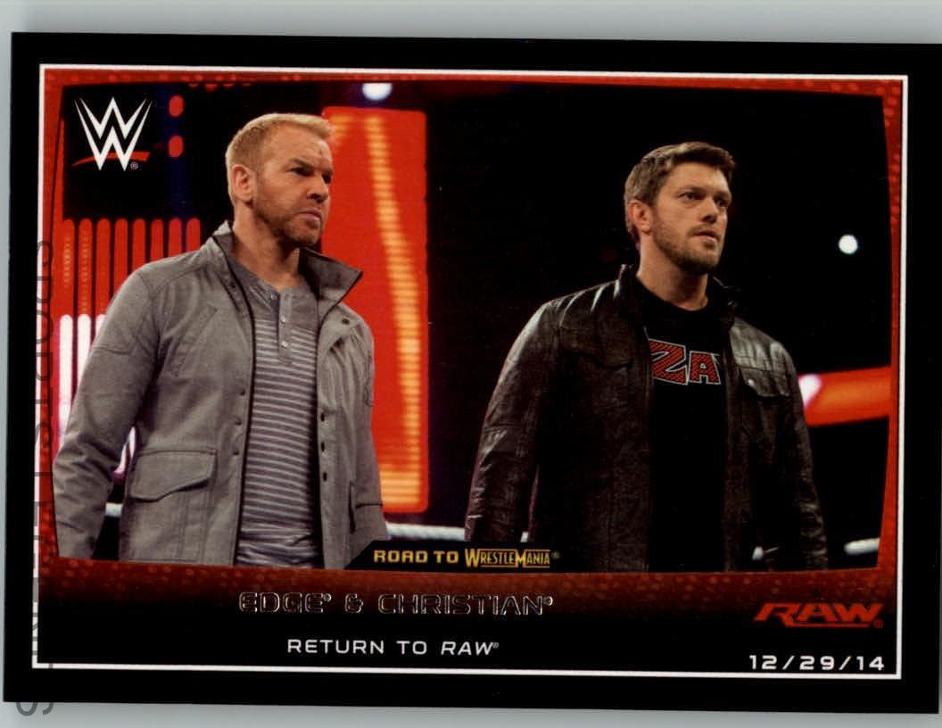 スポーツ選手 Edge & Christian 2015 WWE Road to Wrestlemania #73 Edge Christian | eBay