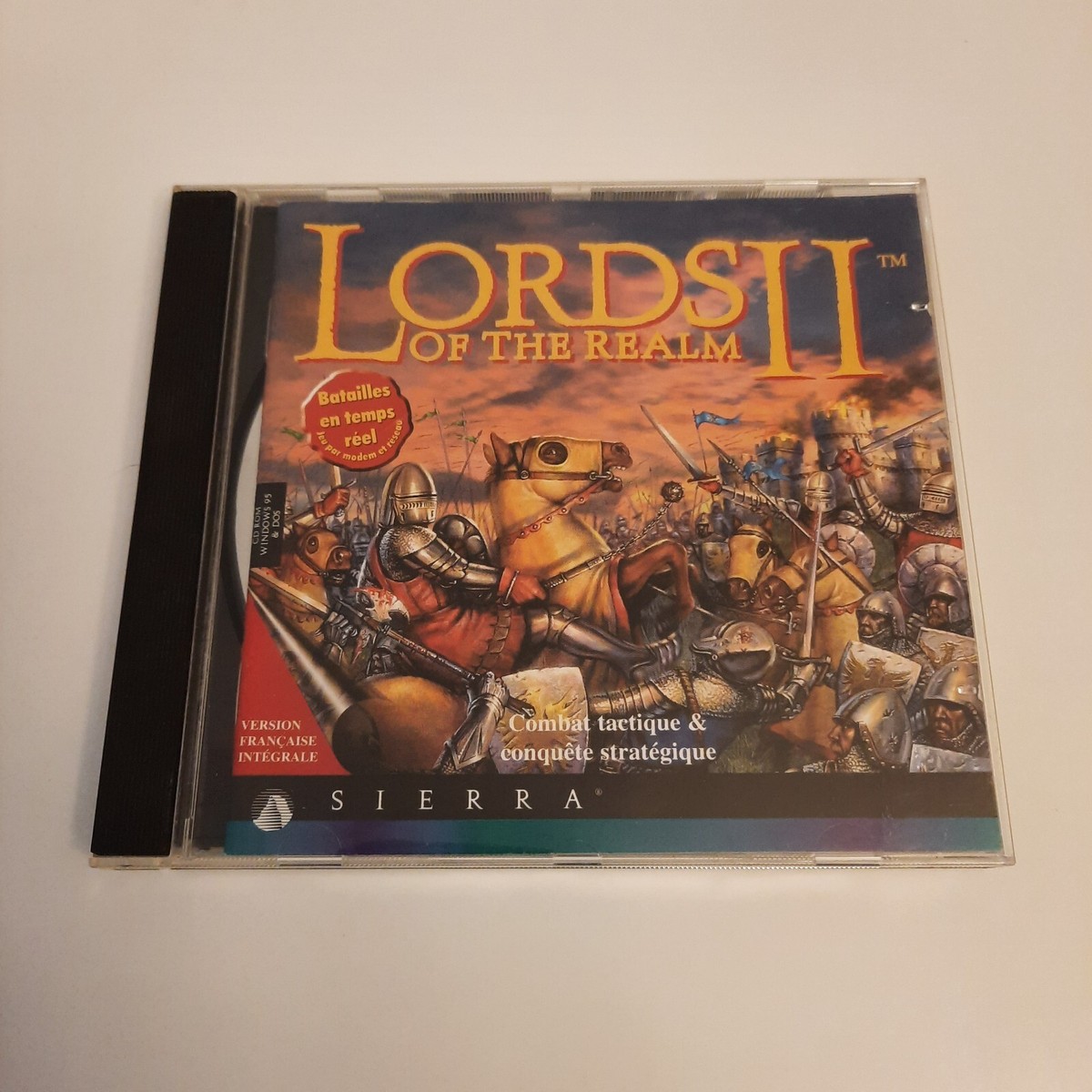 Jeu PC Big Box - Lords Of The Realm II Royal Edition (Français) - Bon état