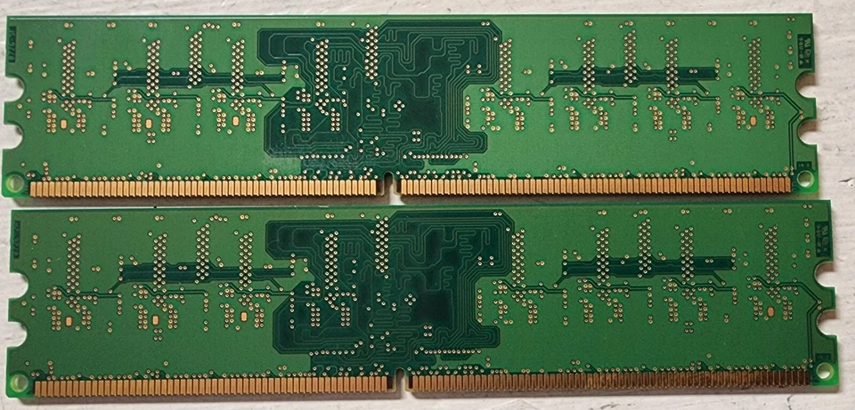 2 Hynix 512MB 1Rx8 PC2-6400U-666-12 - 1GB Total - Image 2 of 2