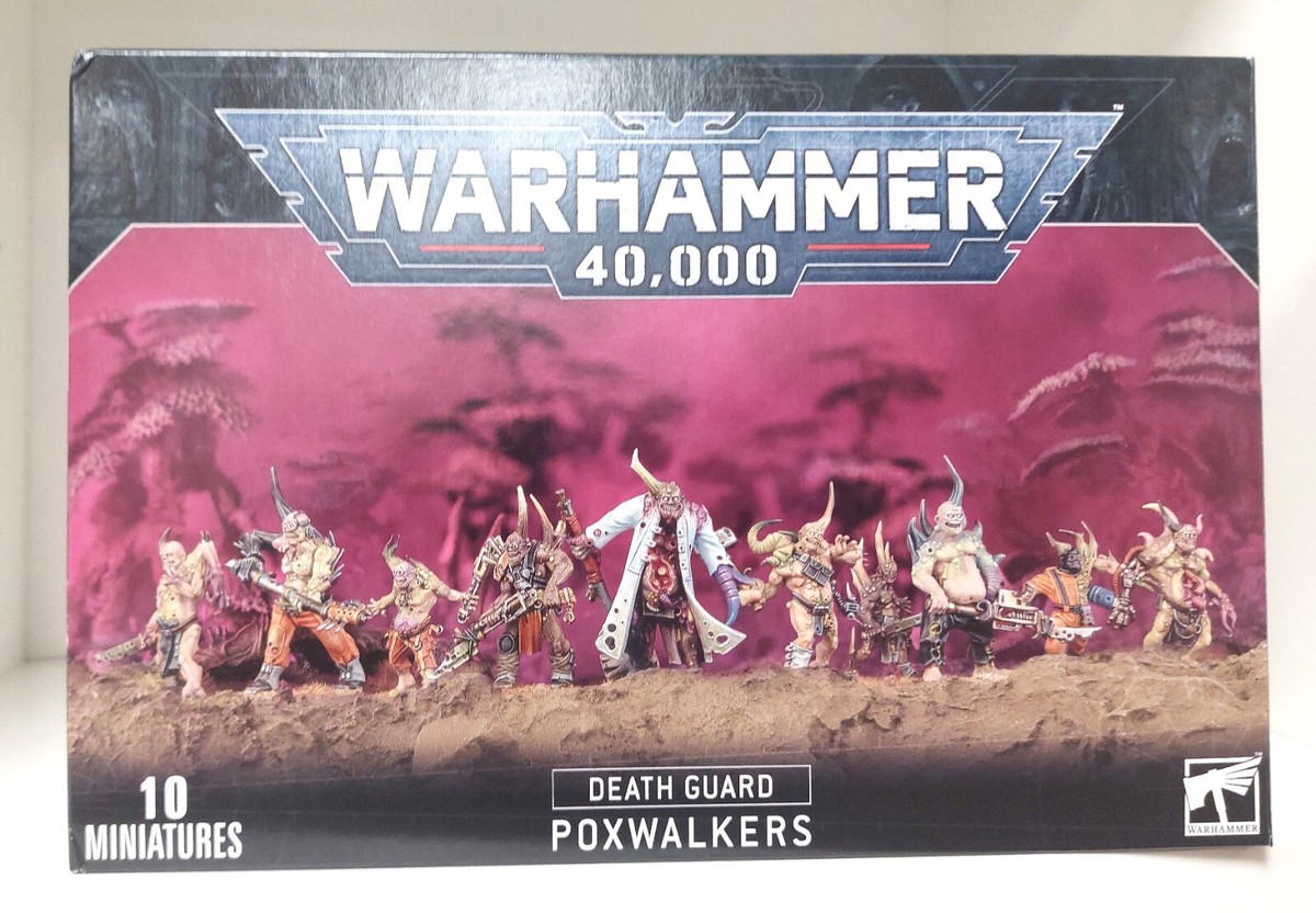 ポクスウォーカー Poxwalkers JP 049 40K 4枚セット Warhammer 40000 Death Guard Poxwalkers Single Models | eBay