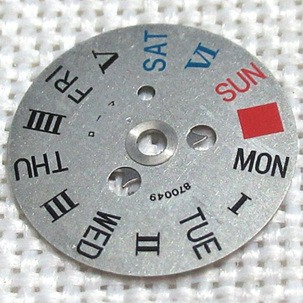 English+Roman Week Disk Wheel Week Wheel for Orient 46941 46943