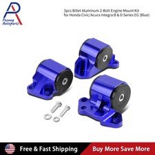 2-Bolt Engine Motor Mount Swap Kit for Acura Integra Honda Civic B  D Series EG