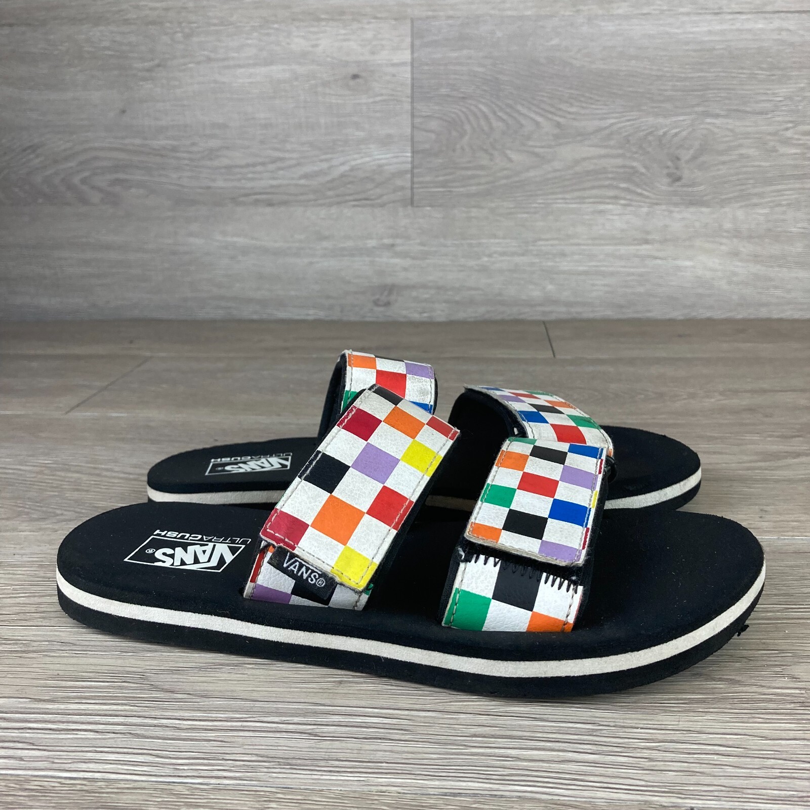 Vans Womens Cayucas Rainbow Ultra Cush 