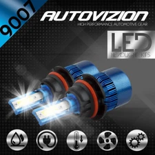 AUTOVIZION LED HID Headlight kit white 9007 HB5 6000K 1999-2002 Daewoo Lanos