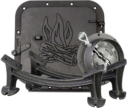 Barrel Stove Kit Vogelzang BSK1000 Cast Iron Convert UK | Ubuy