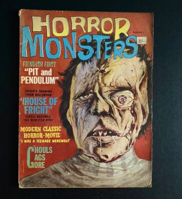 Horror Monsters Magazine - Vol 1 - No. 2 - Charlton Publications - 1961