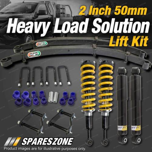 2" 50mm Lift Kit EFS Leaf Constant Extra HD Load Option for Ford Ranger PX 12-18 - Picture 1 of 4