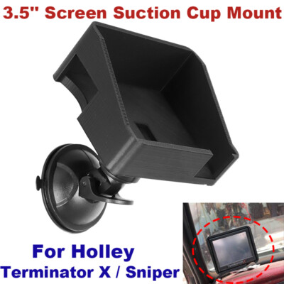 3.5'' Screen Mount Suction Cup Holder For Holley EFI Terminator X Sniper