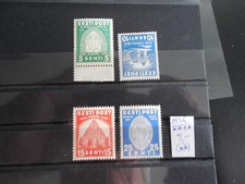 Estland 1936 - Mi.Nr. 120-123 **/MNH + */MH - (für **/MNH 20,- Euro) (076)