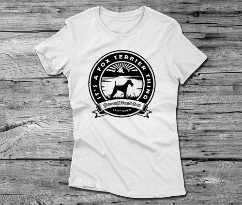 Fox Terrier Wire T Shirt Hoodie Dog Walking Owner Gift B2G1F! - Picture 8 of 84