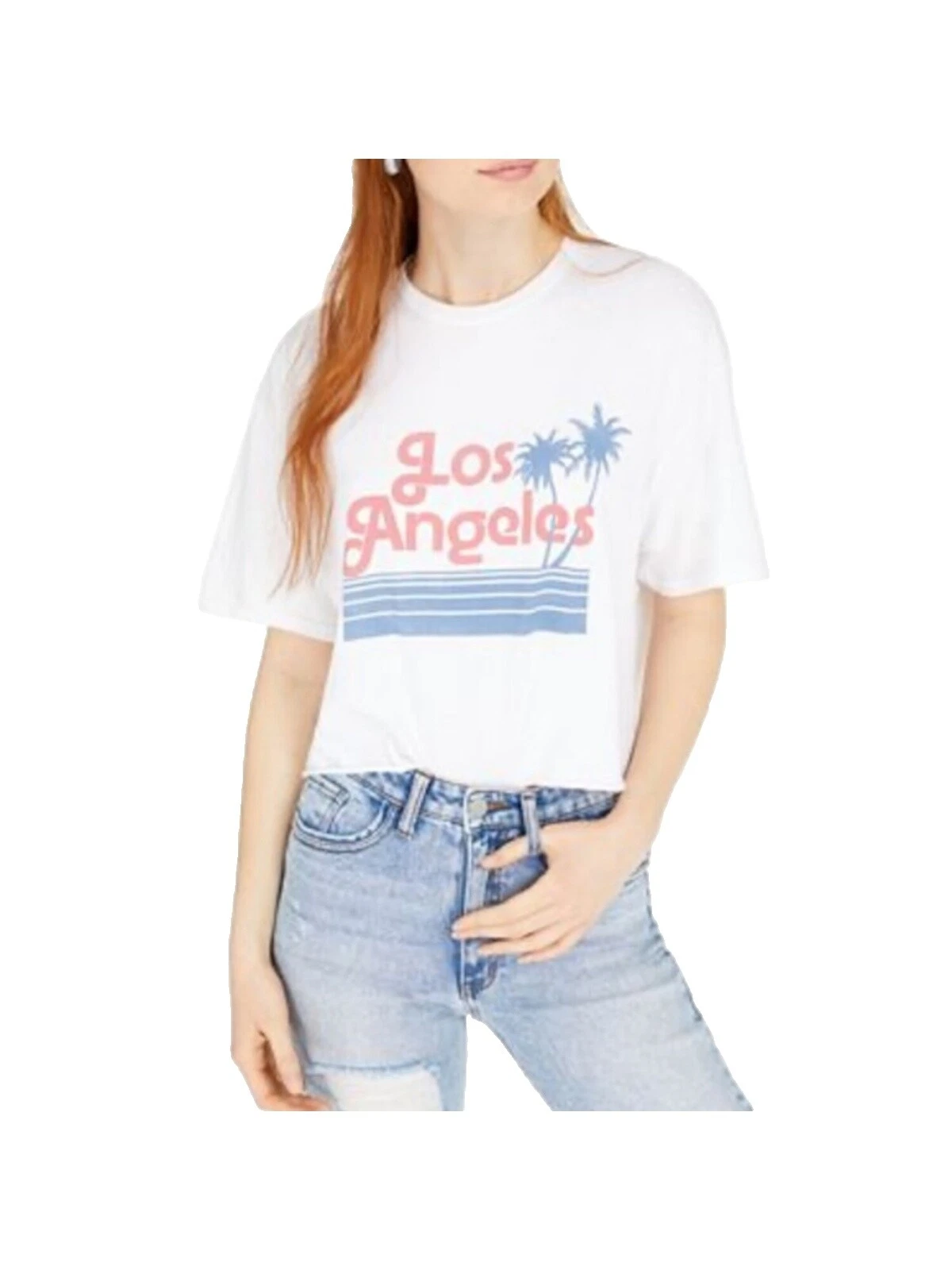 Top de algodón Junk Food amor para mujeres