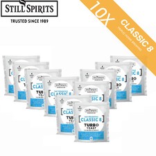 10 Pack Classic 8 Turbo Yeast Still Spirits Pure Alcohol Liquor Liqueur Brew