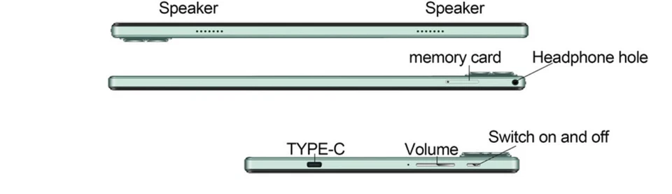 2025 10.1" Tablet Android12 8+256GB , Wifi 5G 4G Dual SIM GPS Keyboard Included - Image 2 of 4