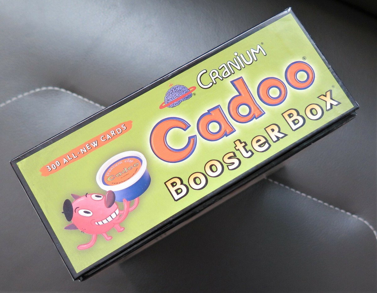 CRANIUM CADOO BOOSTER BOX ORIGINAL CADOO GAME REQUIRED CRANIUM CADOO BOOSTER BOX ORIGINAL CADOO GAME REQUIRED