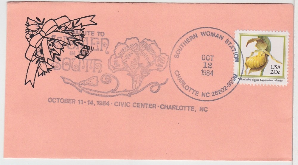 Vintage 1984 Southern Woman Pictorial Turtles Trading Post Charlotte NC  