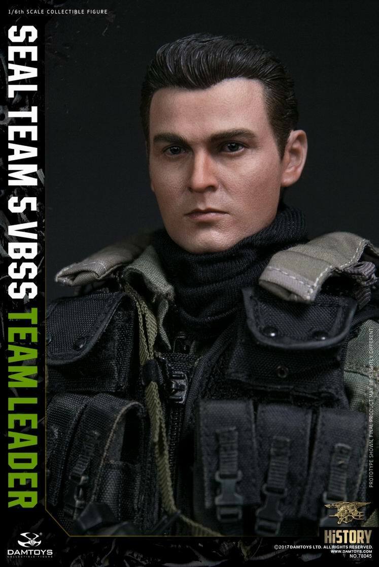 DAMTOYS 78045 Seal Team 5 VBSS Team leader Green Helmet 1/6 DAMTOYS 78045 Seal Team 5 VBSS Team leader Green Helmet 1/6