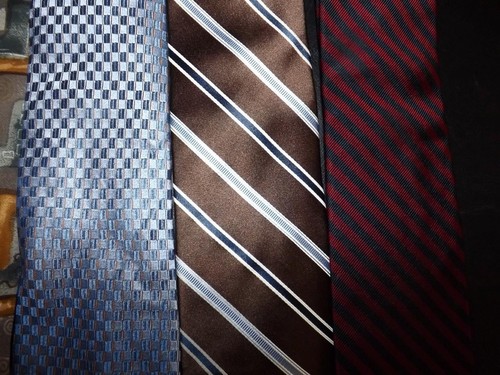Lote de corbatas de diseñador para hombre toda seda Giorgio Armani Gianfranco Ferre Jones Nueva York - Imagen 3 de 7