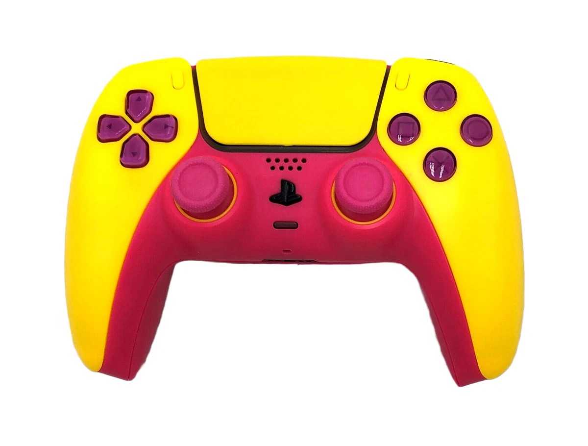 Yellow playstation controller sales