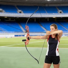 String Recurve Bow Set With Arrows Recurve Bow Suitable For Target Training