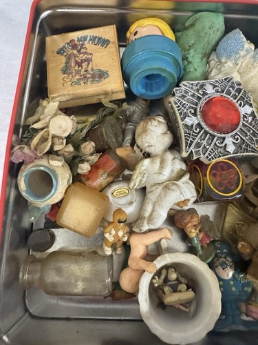 Vintage Sammlerstück großer *LOT* Karton voll mit Kleinteilen Schnickschnack Nachlass Fund - Bild 5 von 10