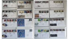 Complete 1992 Royal Mail 16x First Day Cover Collection In Sleeves GB Stamps