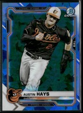 2021 Bowman Chrome Sapphire Edition #32 Austin Hays