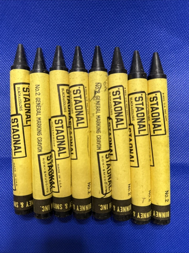 Crayola Extra Large Marking Crayons Staonal No. 2 General Black 8 Count - Image 3 of 4