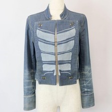 Vivienne Westwood Anglomania Denim Napoleon Jacket M blue Rare Vintage