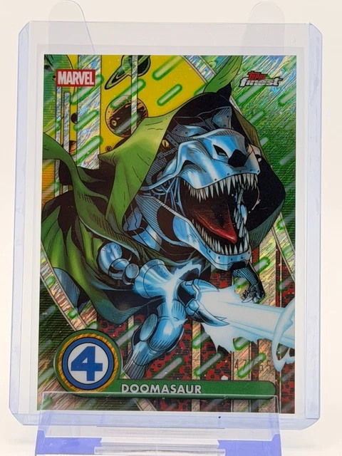2026 Topps Finest Marvel Doomasaur Rare Shimmer /65