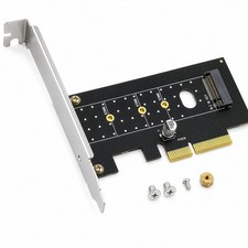 M.2 NVMe SSD to PCIe 3.0 x4 x8 x16 M-Key 2230-2280 Desktop Card Adapter