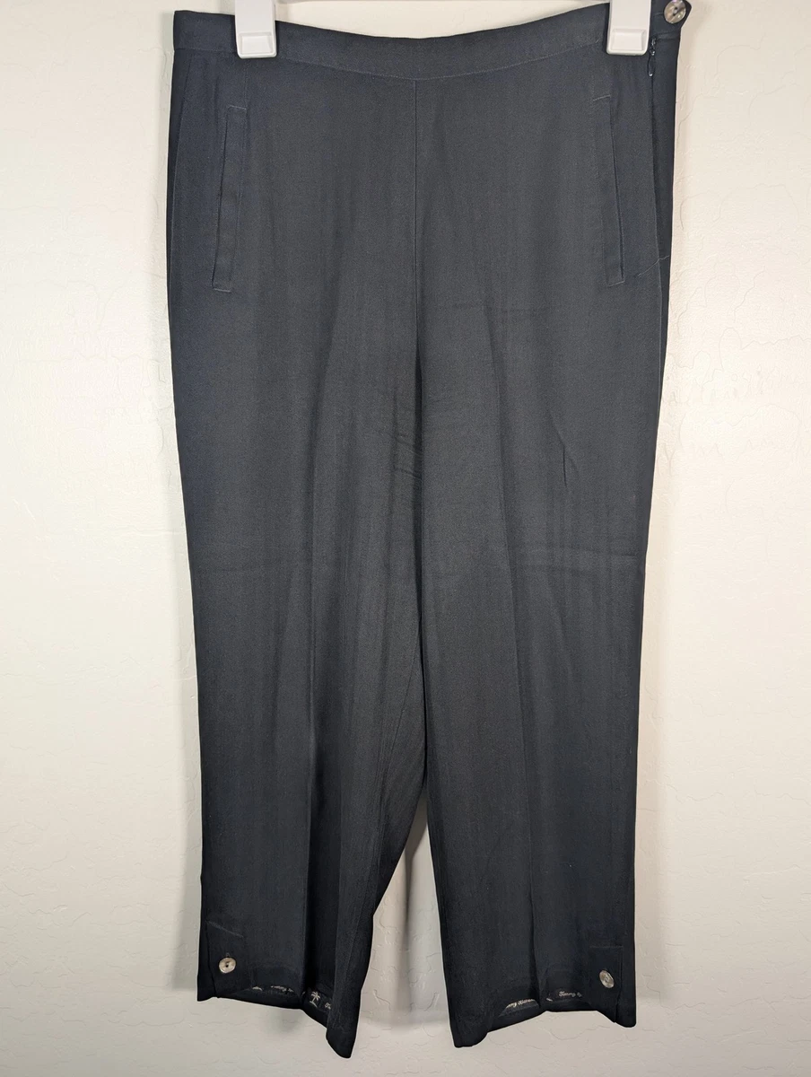 Tommy Bahama Silk Black Pants for Women for sale | eBay