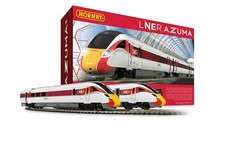 HORNBY R1288M LNER AZUMA HIGH SPEED TRAIN 800 STARTER SET ELECTRIC LOCOMOTIVE