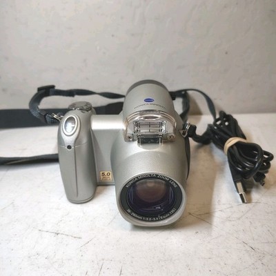 Konica Minolta DiMAGE Z20 5.0MP Camera + Sync cable. TESTED