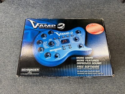 Behringer V-Amp 2 Digital Multi Effect Amp Modeler w/bag, Pwr Sply, ft sw + mnl