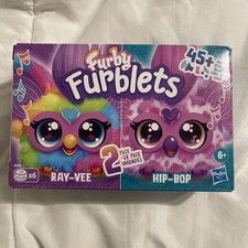 Furby Furblets: Mini Friends Ray-Vee & Hip-Bop, 45+ Sounds, Music, for Ages 6+