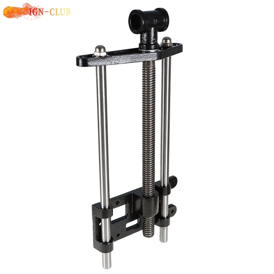 10" Woodworking Vise, Bench Front Vise Wood Clamp Cast Iron 415mm Screw - Image 3 of 4